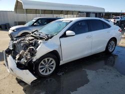 Salvage cars for sale at Fresno, CA auction: 2017 Toyota Camry LE