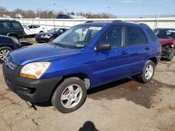 Vehiculos salvage en venta de Copart Pennsburg, PA: 2007 KIA Sportage LX