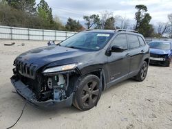 Salvage cars for sale from Copart Hampton, VA: 2017 Jeep Cherokee Latitude