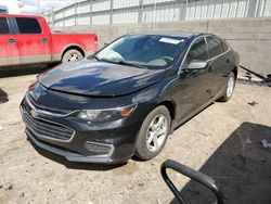 Salvage cars for sale from Copart Albuquerque, NM: 2018 Chevrolet Malibu LS