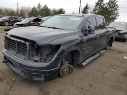 Nissan salvage cars for sale: 2018 Nissan Titan SV