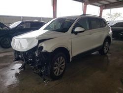 Salvage cars for sale at Homestead, FL auction: 2018 Volkswagen Tiguan SE