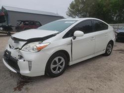 Salvage cars for sale from Copart Midway, FL: 2015 Toyota Prius