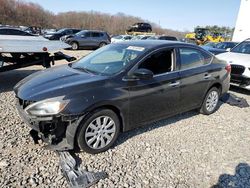 Salvage cars for sale from Copart Windsor, NJ: 2016 Nissan Sentra S