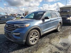 Salvage cars for sale at Eugene, OR auction: 2020 Ford Explorer XLT