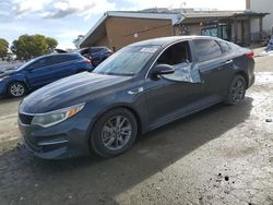 Salvage cars for sale from Copart Vallejo, CA: 2016 KIA Optima LX