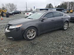 Salvage cars for sale at Mebane, NC auction: 2010 Acura TL