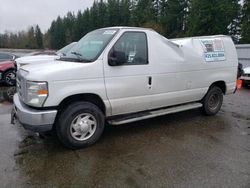 Salvage cars for sale from Copart Arlington, WA: 2012 Ford Econoline E250 Van