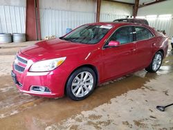 Salvage cars for sale from Copart Longview, TX: 2013 Chevrolet Malibu 2LT
