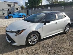 Toyota Corolla SE salvage cars for sale: 2021 Toyota Corolla SE