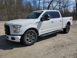 Salvage cars for sale from Copart Northfield, OH: 2016 Ford F150 Supercrew