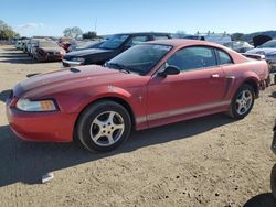 Salvage cars for sale from Copart San Martin, CA: 2002 Ford Mustang