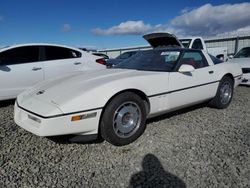 Salvage cars for sale at Reno, NV auction: 1987 Chevrolet Corvette
