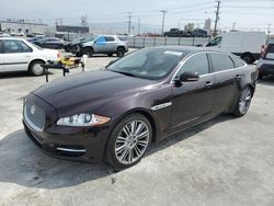 Salvage cars for sale at Sun Valley, CA auction: 2011 Jaguar XJL Supercharged