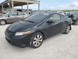 Honda salvage cars for sale: 2012 Honda Civic EX