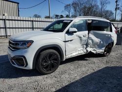 Salvage cars for sale at Gastonia, NC auction: 2021 Volkswagen Atlas SEL Premium R-Line