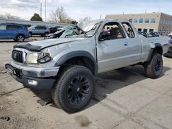 Salvage cars for sale at Littleton, CO auction: 2004 Toyota Tacoma Xtracab