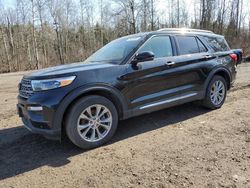 Salvage cars for sale from Copart Ontario Auction, ON: 2021 Ford Explorer Limited