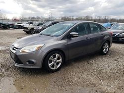 Salvage cars for sale from Copart Louisville, KY: 2014 Ford Focus SE