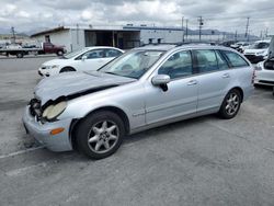 Salvage cars for sale from Copart Sun Valley, CA: 2002 Mercedes-Benz C 320