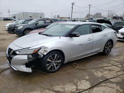 Salvage cars for sale at Chicago Heights, IL auction: 2019 Nissan Maxima S