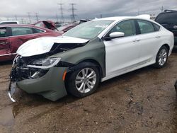 Vehiculos salvage en venta de Copart Elgin, IL: 2015 Chrysler 200 Limited