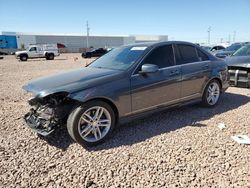 Mercedes-Benz salvage cars for sale: 2013 Mercedes-Benz C 300 4matic