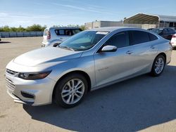 Salvage cars for sale at Fresno, CA auction: 2017 Chevrolet Malibu LT