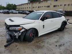 Salvage cars for sale from Copart Opa Locka, FL: 2023 Honda Civic TYPE-R
