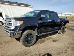 Salvage trucks for sale at Portland, MI auction: 2014 Toyota Tundra Crewmax Platinum