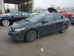 Vehiculos salvage en venta de Copart Kansas City, KS: 2013 Honda Civic LX
