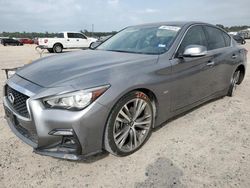 Infiniti salvage cars for sale: 2018 Infiniti Q50 Luxe