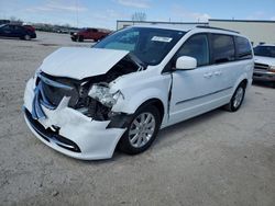 Salvage cars for sale at Kansas City, KS auction: 2015 Chrysler Town & Country Touring