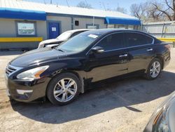 Salvage cars for sale at Wichita, KS auction: 2015 Nissan Altima 2.5