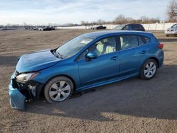Salvage cars for sale from Copart Ontario Auction, ON: 2017 Subaru Impreza Limited