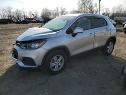 Chevrolet Trax LS salvage cars for sale: 2020 Chevrolet Trax LS