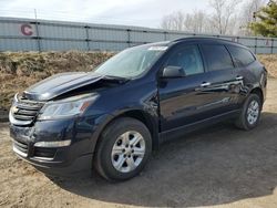 Chevrolet salvage cars for sale: 2016 Chevrolet Traverse LS