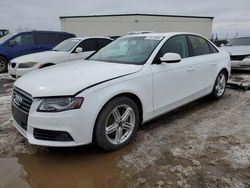 Salvage cars for sale from Copart Rocky View County, AB: 2011 Audi A4 Premium Plus