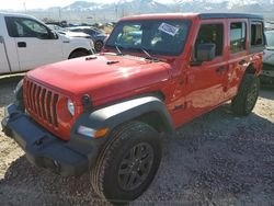 Salvage cars for sale from Copart Magna, UT: 2024 Jeep Wrangler Sport