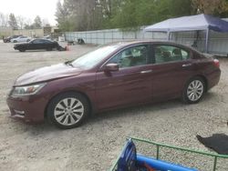 Salvage cars for sale from Copart Knightdale, NC: 2013 Honda Accord EXL