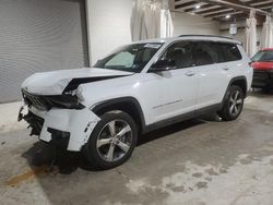 Salvage cars for sale at Leroy, NY auction: 2021 Jeep Grand Cherokee L Limited