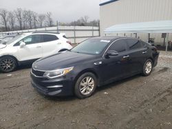 Salvage cars for sale from Copart Spartanburg, SC: 2016 KIA Optima LX