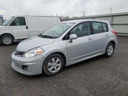 Salvage cars for sale at Pennsburg, PA auction: 2010 Nissan Versa S