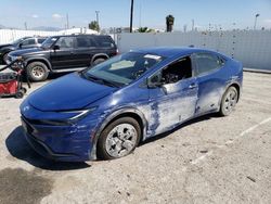 Salvage cars for sale at Van Nuys, CA auction: 2023 Toyota Prius LE