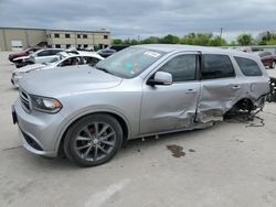 Salvage cars for sale at Wilmer, TX auction: 2017 Dodge Durango GT