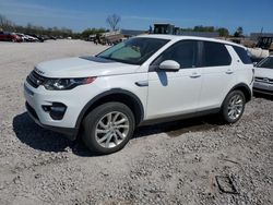 Salvage cars for sale from Copart Hueytown, AL: 2016 Land Rover Discovery Sport HSE