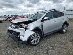 Salvage cars for sale at Sacramento, CA auction: 2015 Toyota Rav4 Limited