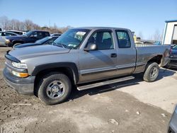 Salvage cars for sale from Copart Duryea, PA: 2002 Chevrolet Silverado K1500