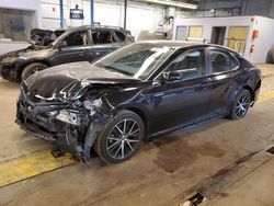 Salvage cars for sale at Wheeling, IL auction: 2021 Toyota Camry SE