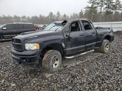 Salvage cars for sale from Copart Windham, ME: 2004 Dodge RAM 1500 ST